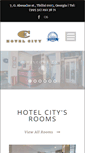 Mobile Screenshot of hotelcity.ge